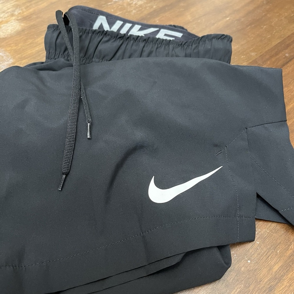 Nike Shorts Mens M Black 8" Woven Training Dri Fit Pockets DM6617-010